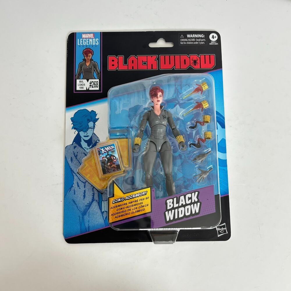 Marvel Legends Black Widow #268 Uncanny X-Men Comic Variant NEW Hasbro